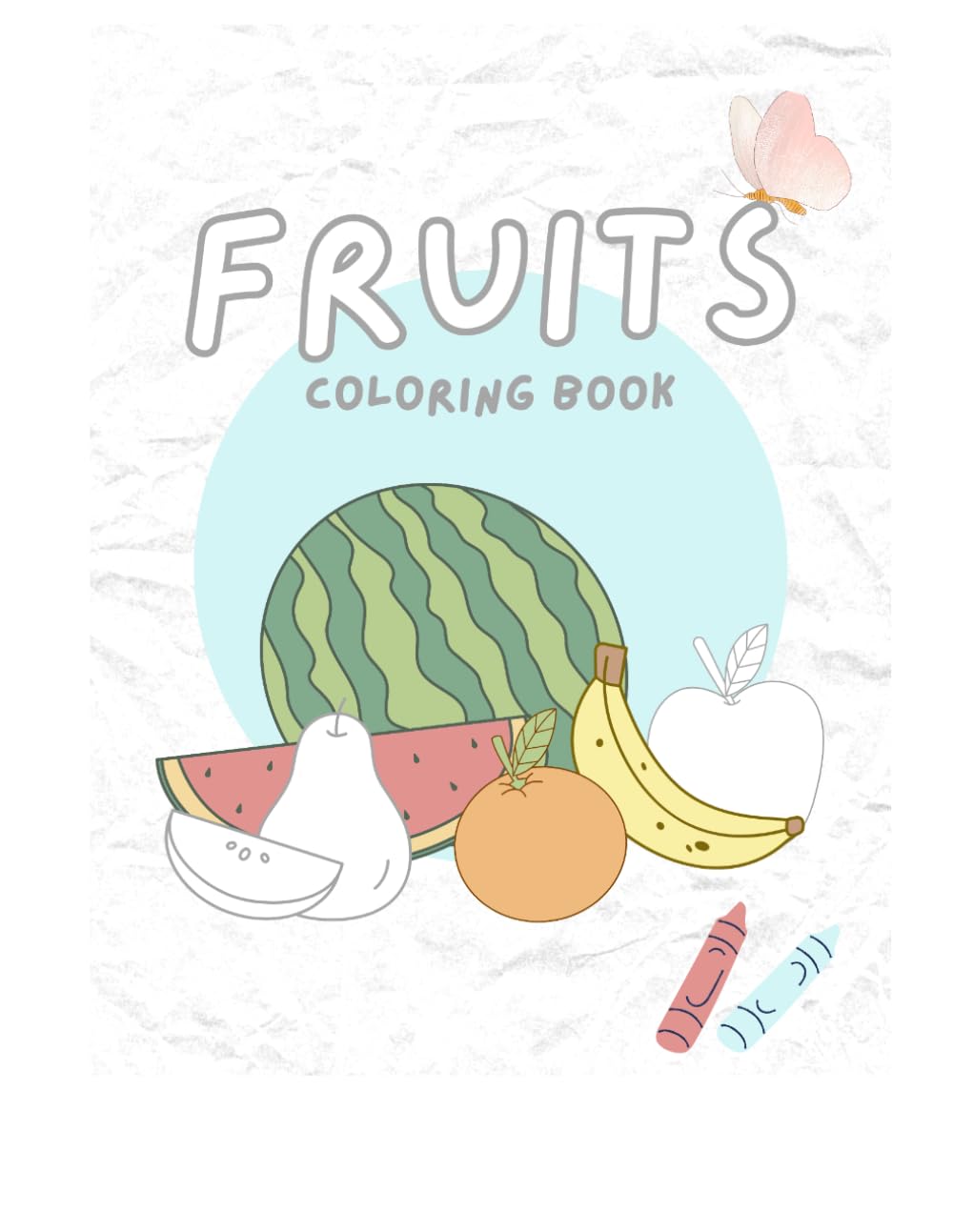 Fruits Coloring Book: Coloring Story Book for Kids – Fun Short Stories with Coloring Pages – Creative Learning Activity Book for Boys & Girls Ages 4–8