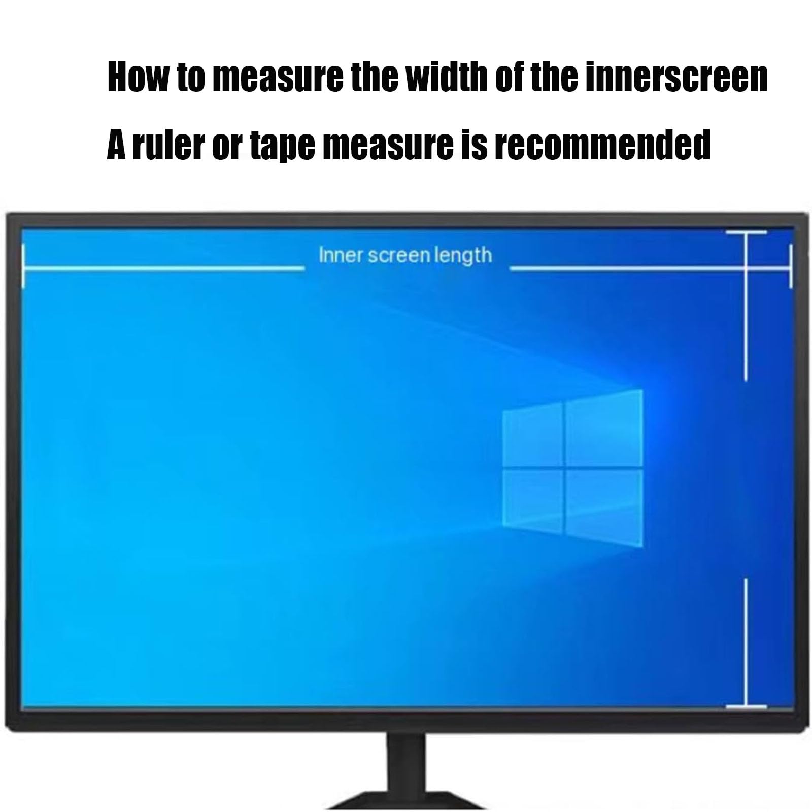 Filtro de pantalla de privacidad para computadora, filtro de pantalla panorámica de 12,5 a 27 pulgadas, cubierta de privacidad de filtro de luz azul antideslumbrante extraíble ( 18.5 inches (16:9) )