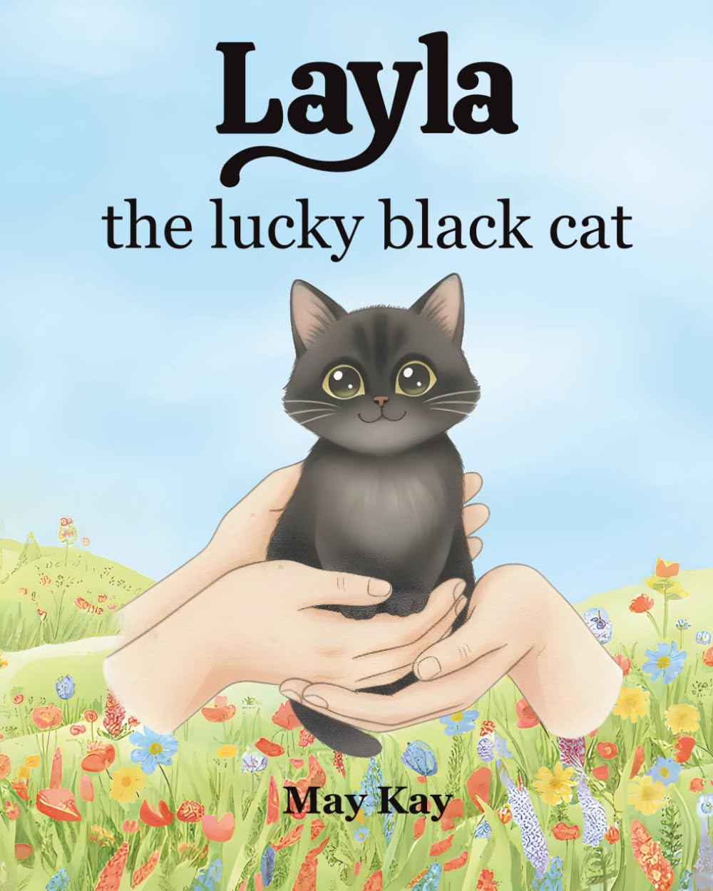 Layla the lucky black cat