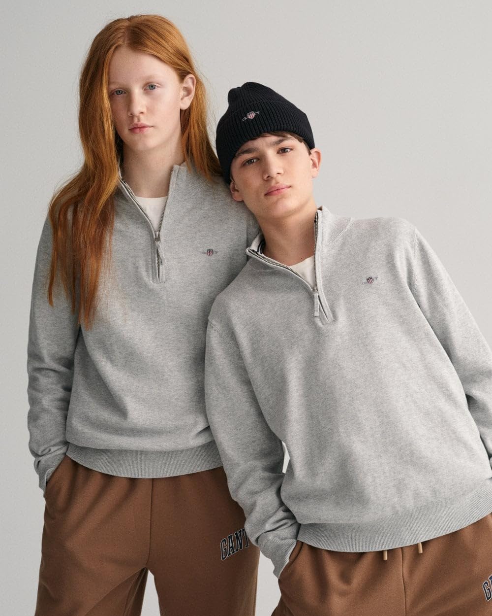 Gant Unisex Kinder Shield Cotton Half Zip Pullover (1er Pack)