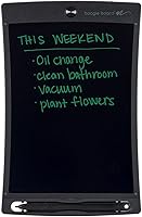 Boogie Board Jot 8.5" Reusable LCD Writing Tablet with Instant Erase, Stylus, Magnets & Kickstand - Gray Digital Notepad