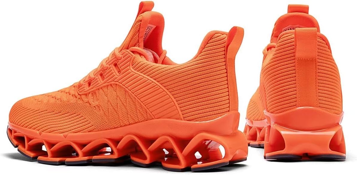 Mens Slip on Walking Running Shoes Blade Tennis Casual Fashion Sneakers Comfort Non Slip Work Sport Athletic Trainer - Image 4