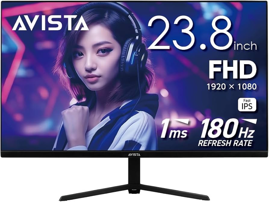 AVISTA 23.8インチ ゲーミングモニター Amazon.co.jp: AVISTA ドウシシャ ゲーミングモニター 23.8インチ 液晶