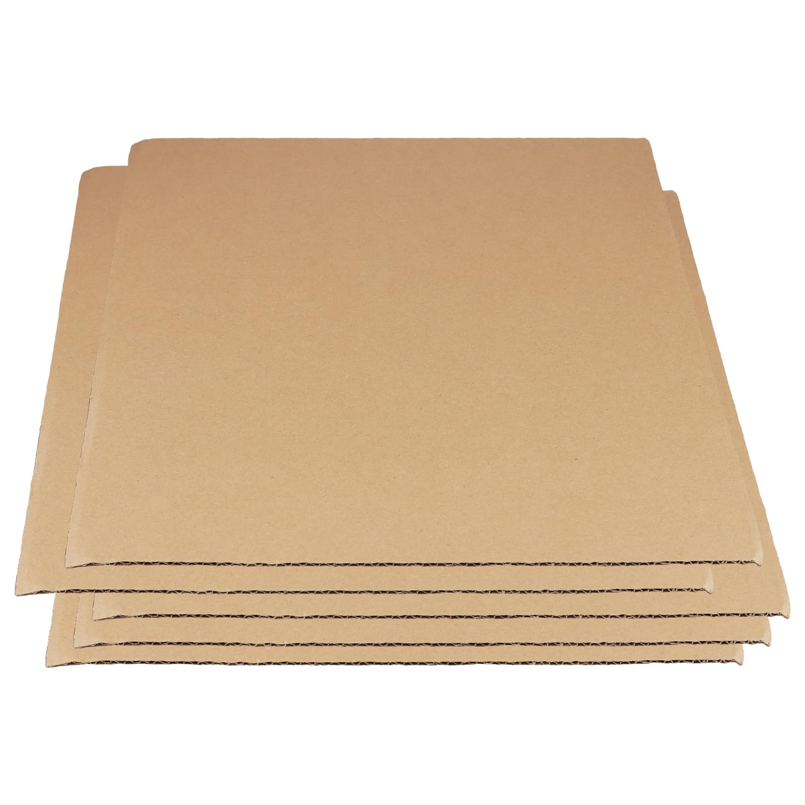 SOUJAP Lot de 50 feuilles de carton ondulé A3 de 3 mm d'épaisseur pour emballage, envoi, modélisation, loisirs créatifs, 30 x 40 cm