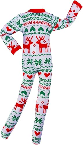 Miniatura 2 de E-TING Ropa de Papá Noel, pijamas, camisón para muñeca elfa, accesorios de Navidad