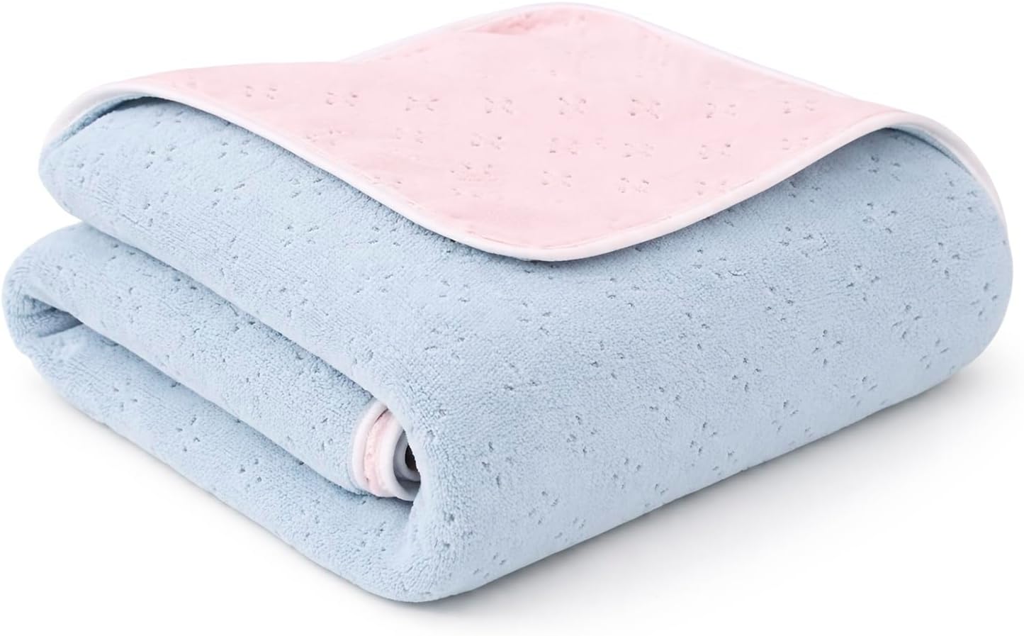 MAXOSHINE Microfiber Towels for Bath Large Size-Reversible Bath Towel for Men and Women-Soft Coral Fleece Towel with Hook 600 GSM Quick Dry Super Absorbent-70 x 140 cm