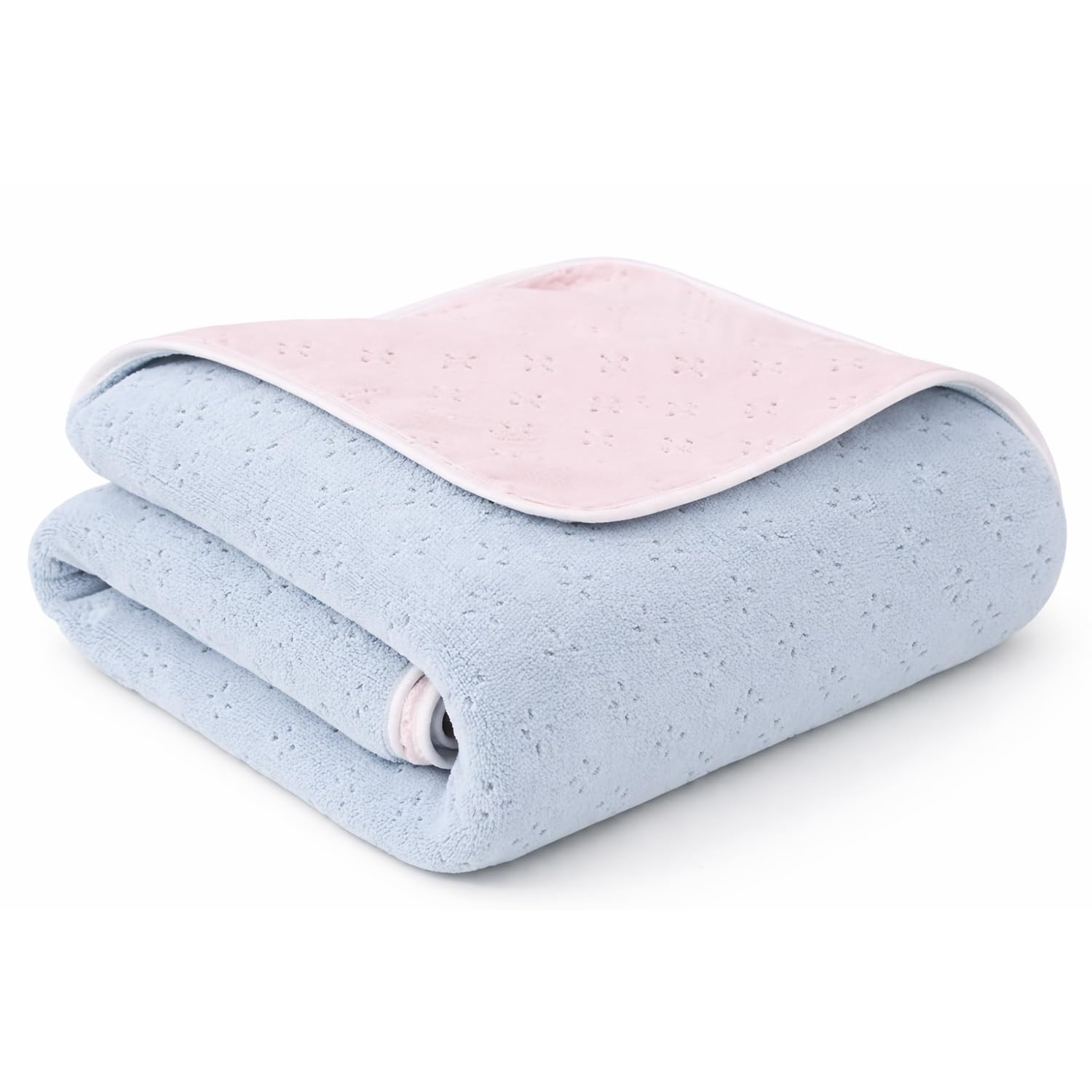 MAXOSHINE Microfiber Towels for Bath-Reversible Bath Towel for Men and Women-Soft Coral Fleece Towel with Hook 600 GSM Quick Dry Super Absorbent-70 x 140 cm-image-44