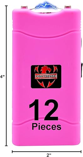 Miniatura 8 de Pistola paralizante de servicio pesado estupendo al por mayor para la autodefensa con linterna LED brillante, batería recargable, fundas de nylon