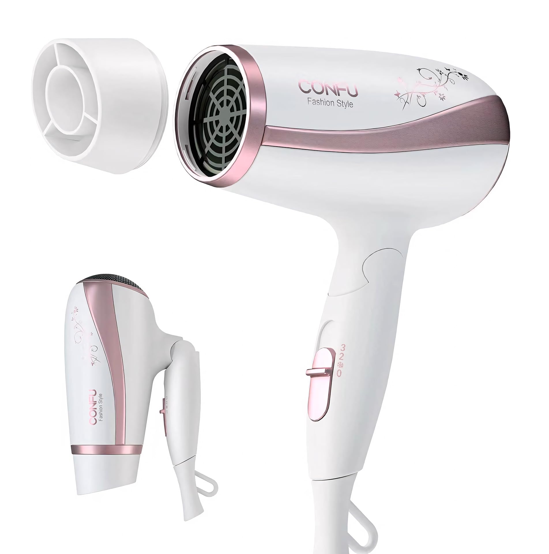 1200W マイナスイオン折り畳み式ドライヤー 楽天市場】速乾 マイナスイオン ドライヤー 大風量 軽い 1200w ヘア