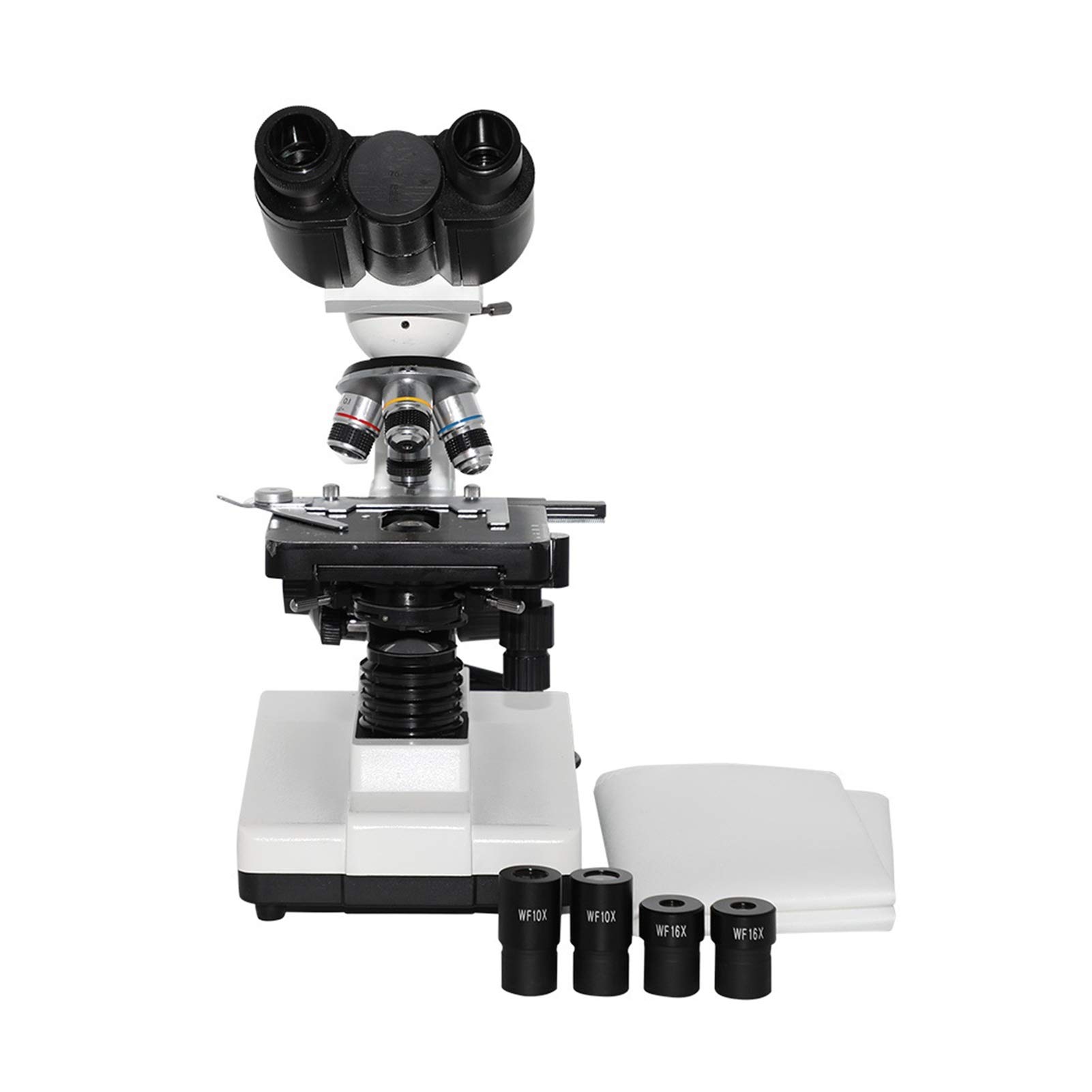 Microscopio Microscopio Biologico XS-P100E Microscopio Biologico binoculare a LED per Bambini Studenti Scuola per Bambini per Laboratorio Scolastico Educazione Domestica