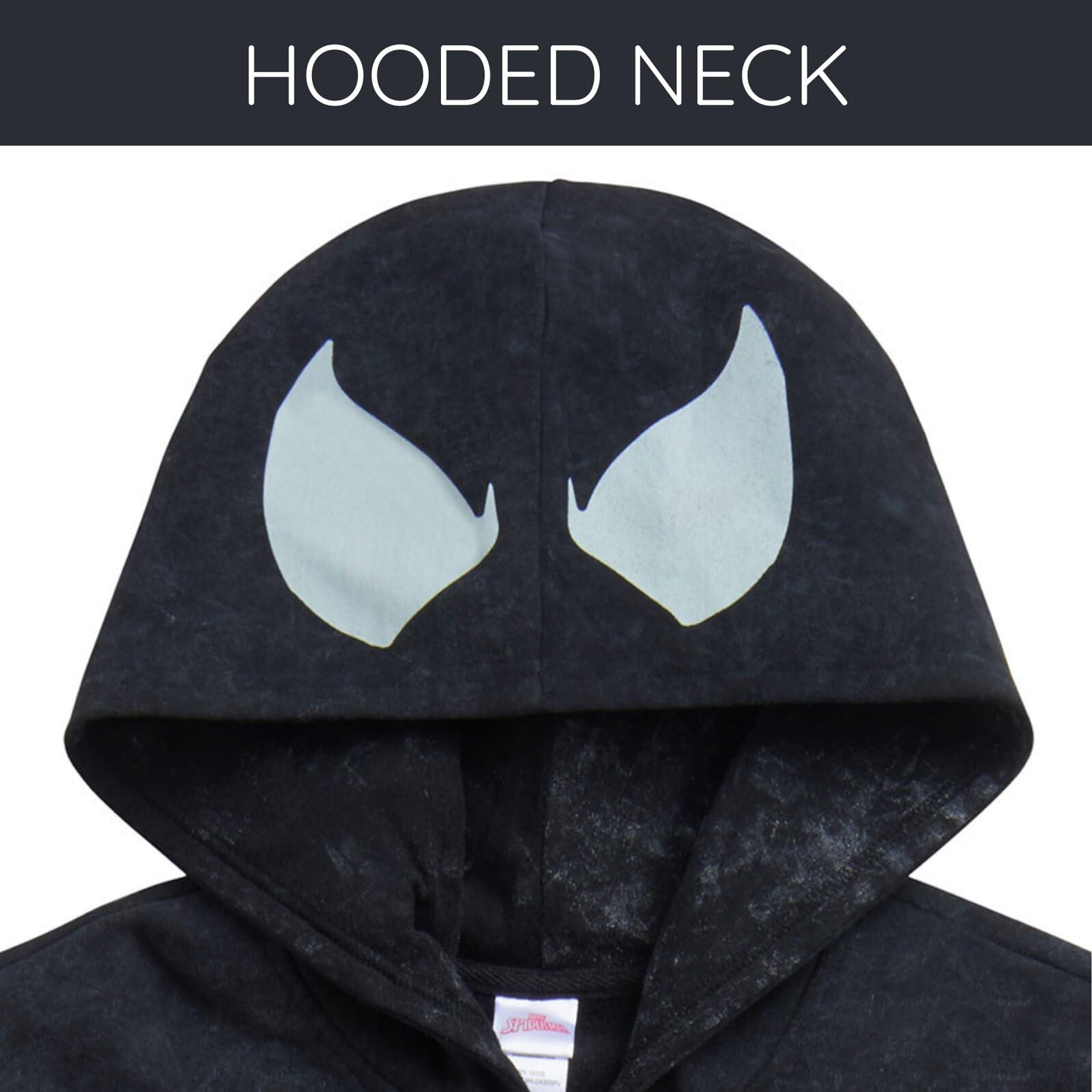 Marvel Spider-Man polarowa dopasowana rodzinna bluza z kapturem z zamkiem błyskawicznym cosplay rozmiary dla malucha do dorosłych (2T-2XL)