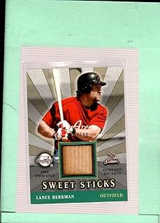 2004 Donruss Bat Kings #4 Lance Berkman MINT MEM SER/250 Houston Astros Baseball