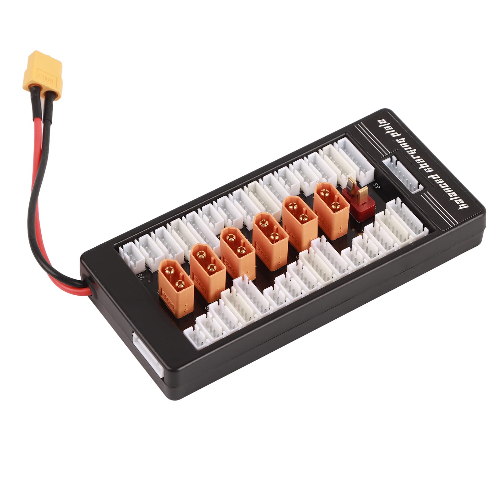 Keenso RC Lipo Parallel-Ladeplatine – Für 2S Bis 6S Akkus, XT60-Stecker, Mit Sicherung