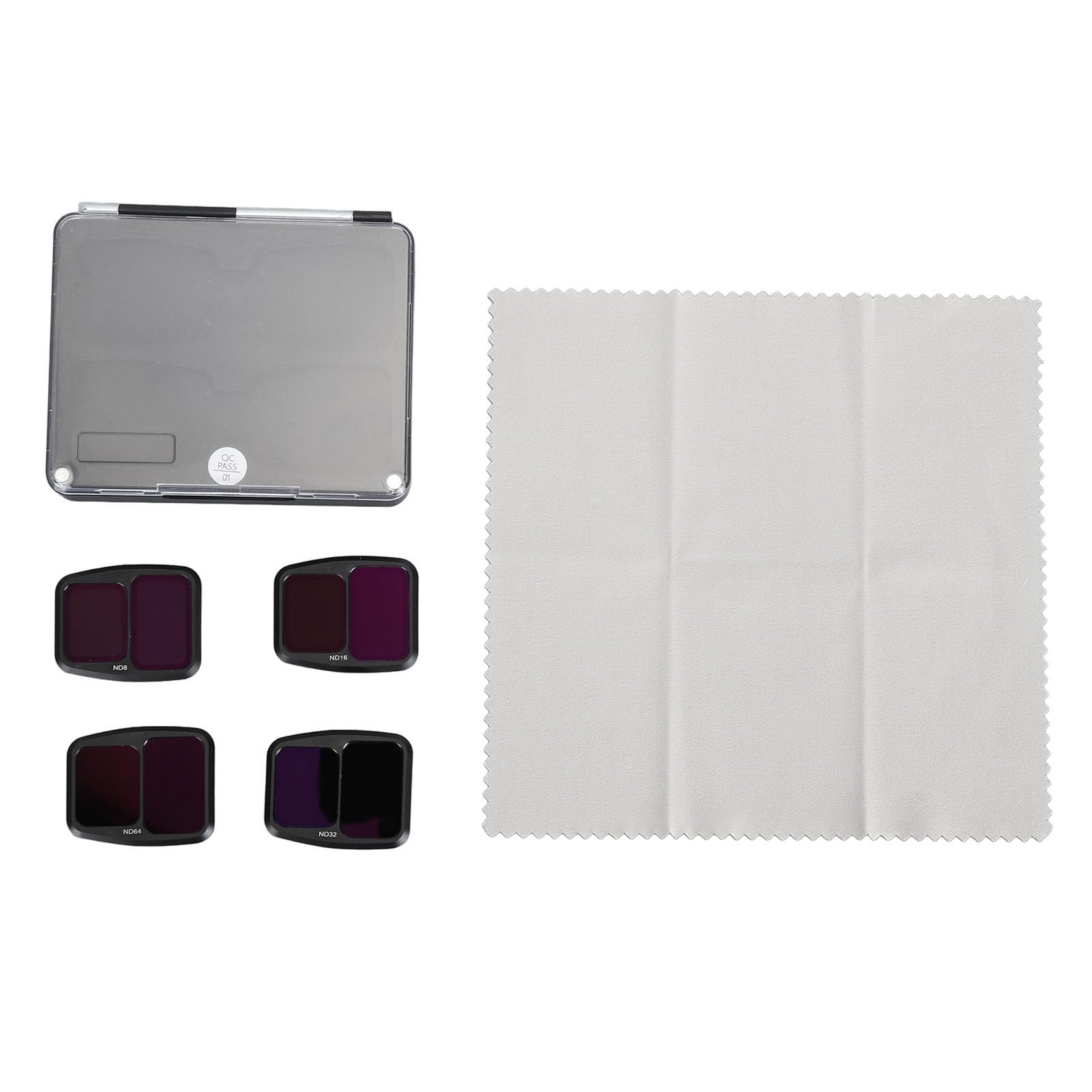 Kit de Filtros ND64 ND32 ND16 ND8 CPL para Lentes de Drones Air 3, Vidrio óptico HD, Revestimiento Multicapa, Marco de Aluminio Aeroespacial, Caja de Almacenamiento, Kit de