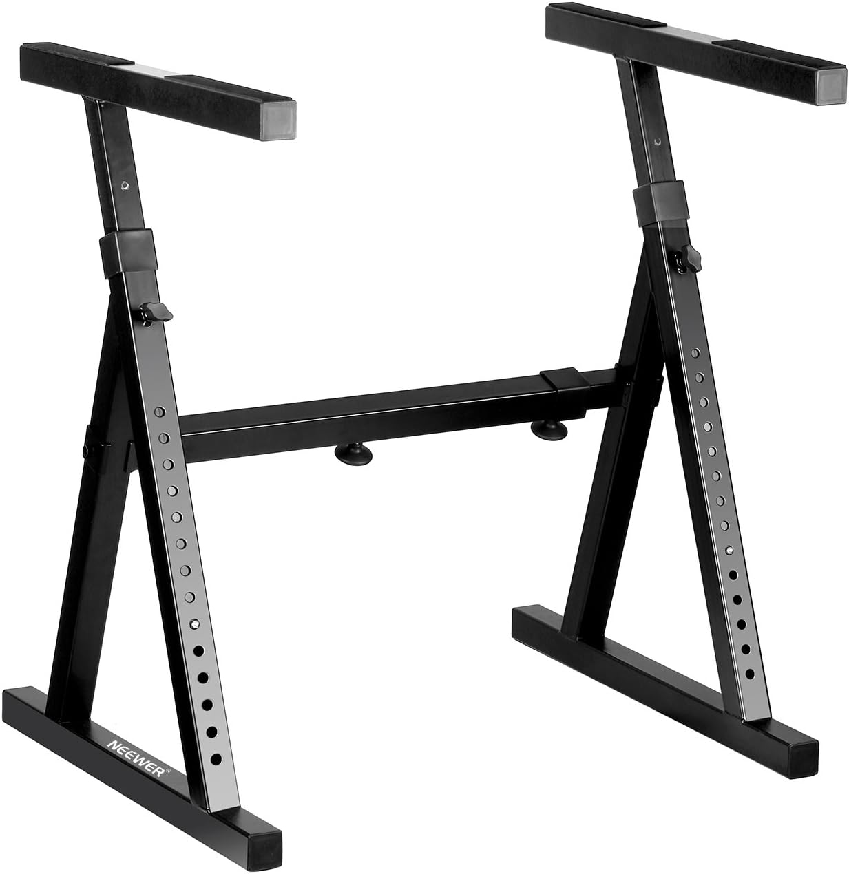 Supporto Per Tastiera Soundsation - Altezza Regolabile In 5 Posizioni, Nero - Foto 12