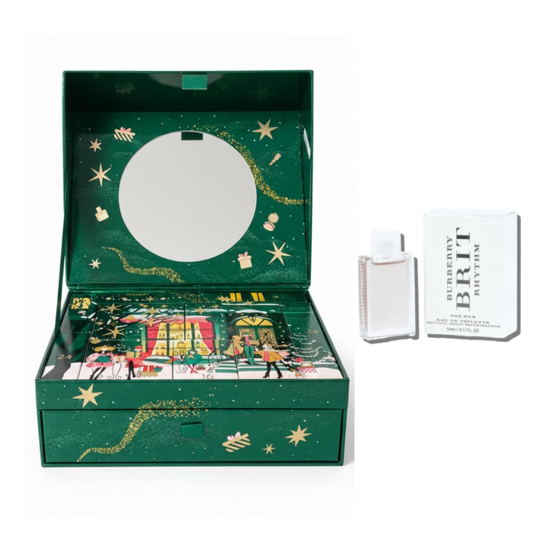 Douglas Calendario de Adviento 2025 para mujer, maquillaje de lujo, brillo de labios, delineador de labios, rímel, calendario de Adviento de belleza para mujer y mujer, calendario de Adviento