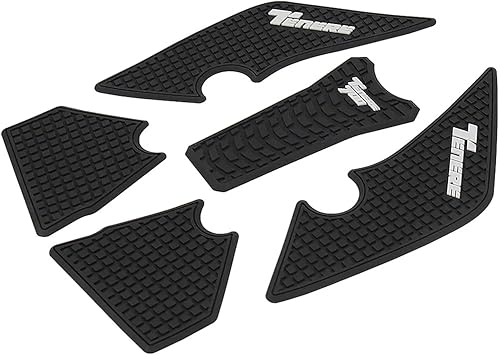 Miniatura 7 de 2019 2020 Motorcycle Non-Slip Side Fuel Tank Stickers Waterproof Pad Rubber Sticker Compatible with Tenere 700 T700 XTZ 700 (Size  C)
