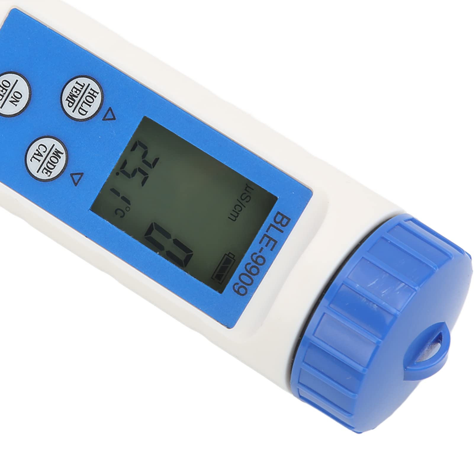 Probador de Calidad del Agua, Ph TDS EC Salinity Temperatura 5 en 1 Metro, con Electrodo de Vidrio de Alta Sensibilidad, para Acuarios de Laboratorios Piscinas