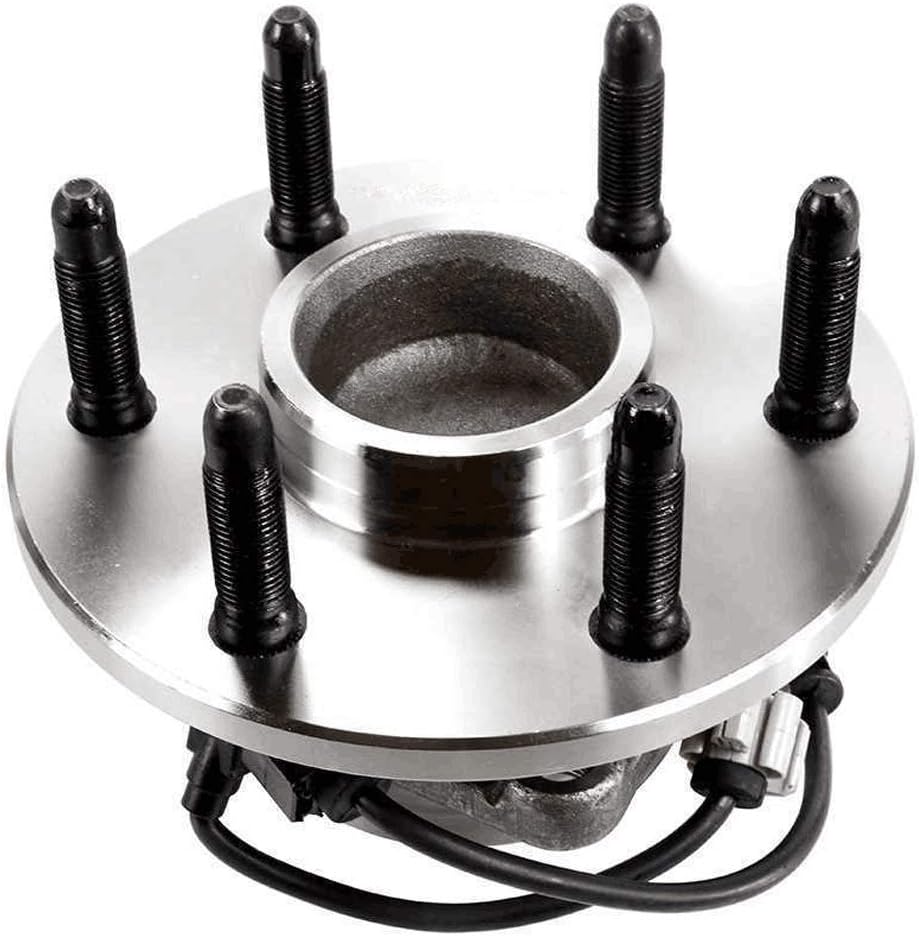 515054 (2WD) Front Wheel Bearing Hub Assembly w/6 Lugs Fits for Chevrolet Avalanche Silverado Suburban 1500 Express 1500 2500, GMC Sierra 1500 Savana 1500 2500 Hub Bearing Assembly RWD