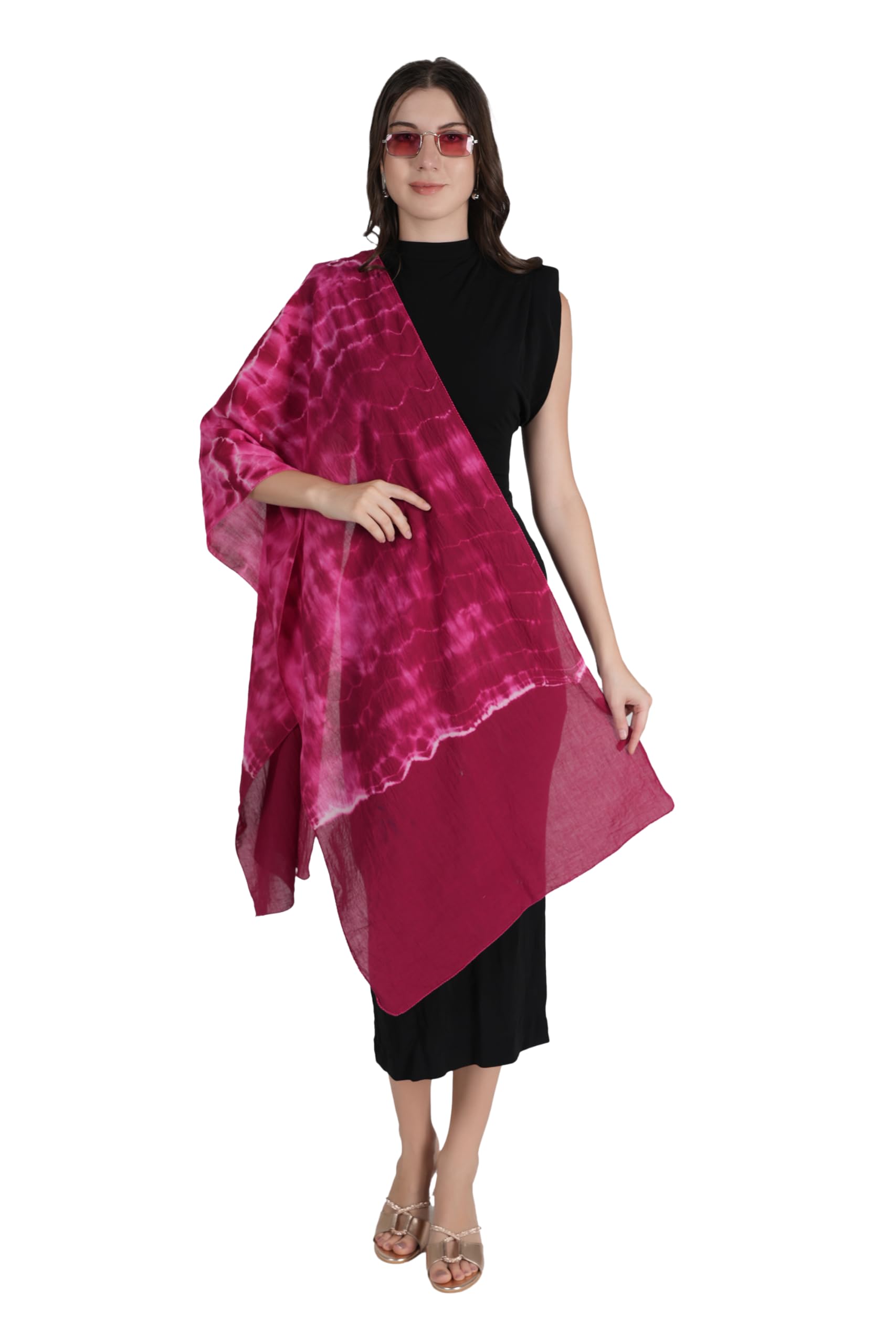 style shoes Women's Cotton Stole Tye&Dye Dupatta(ST-0028)-picture-10