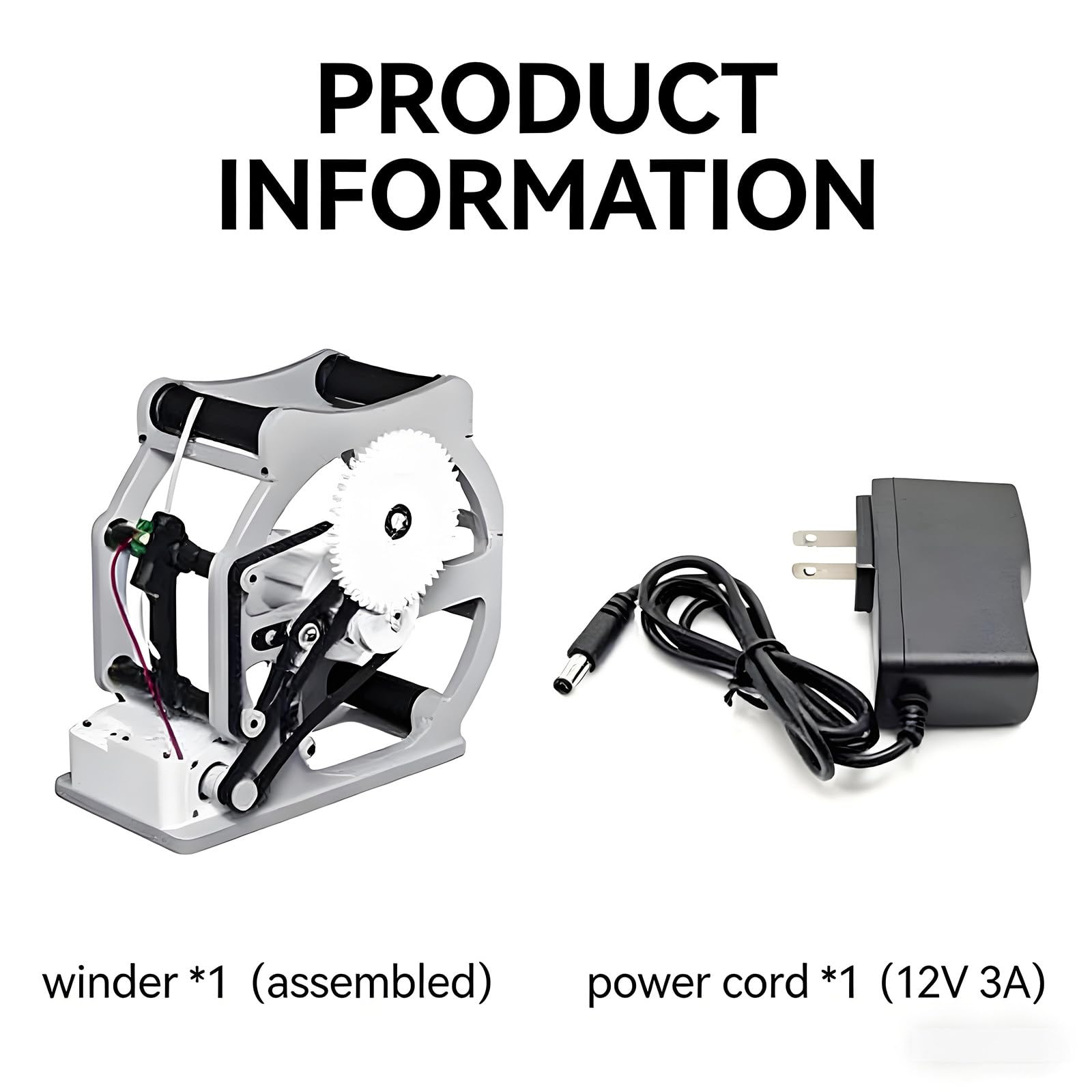 Verbrauchsmaterial in Industriequalität, intelligenter Start/Stopp, geeignet für 1-kg-Spulen, elektrische Aufwickelmaschinen, Allzweck-Wickelmaschine