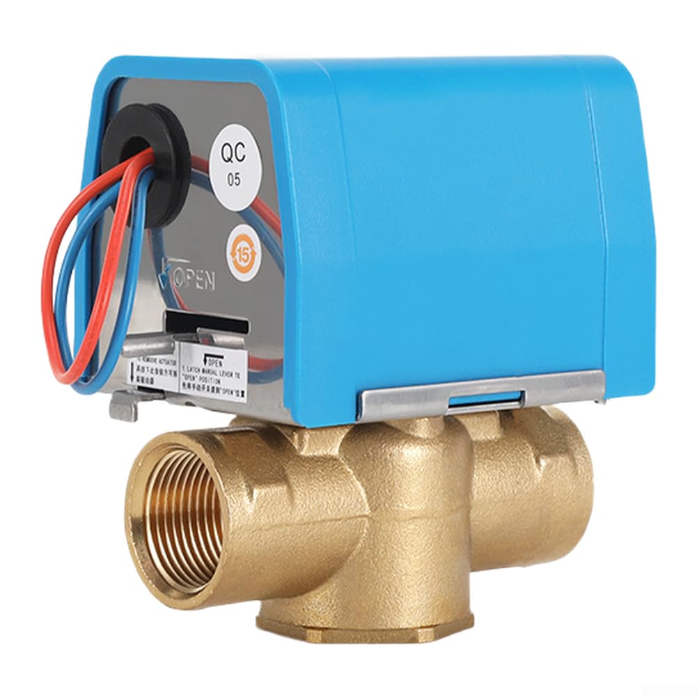 Válvula de bola de latón 1 pulgada sistema eléctrico HVAC(1 pulgada)