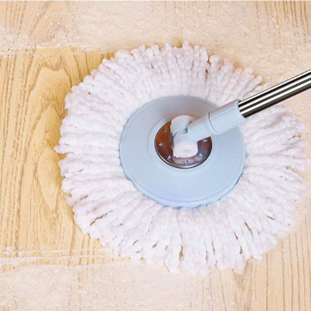 Mopa giratoria de 360 grados con cubo para piso, fregona plana de repuesto, para el hogar, cocina, herramientas de limpieza de suelos