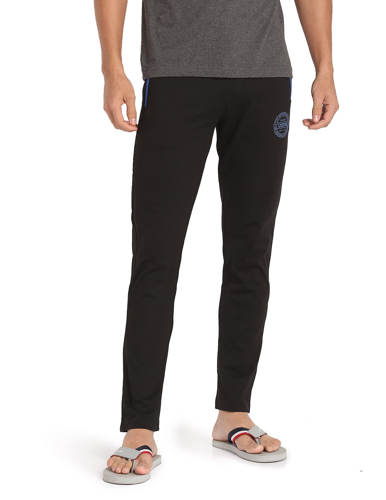 Men Slim Fit Lounge Bottom