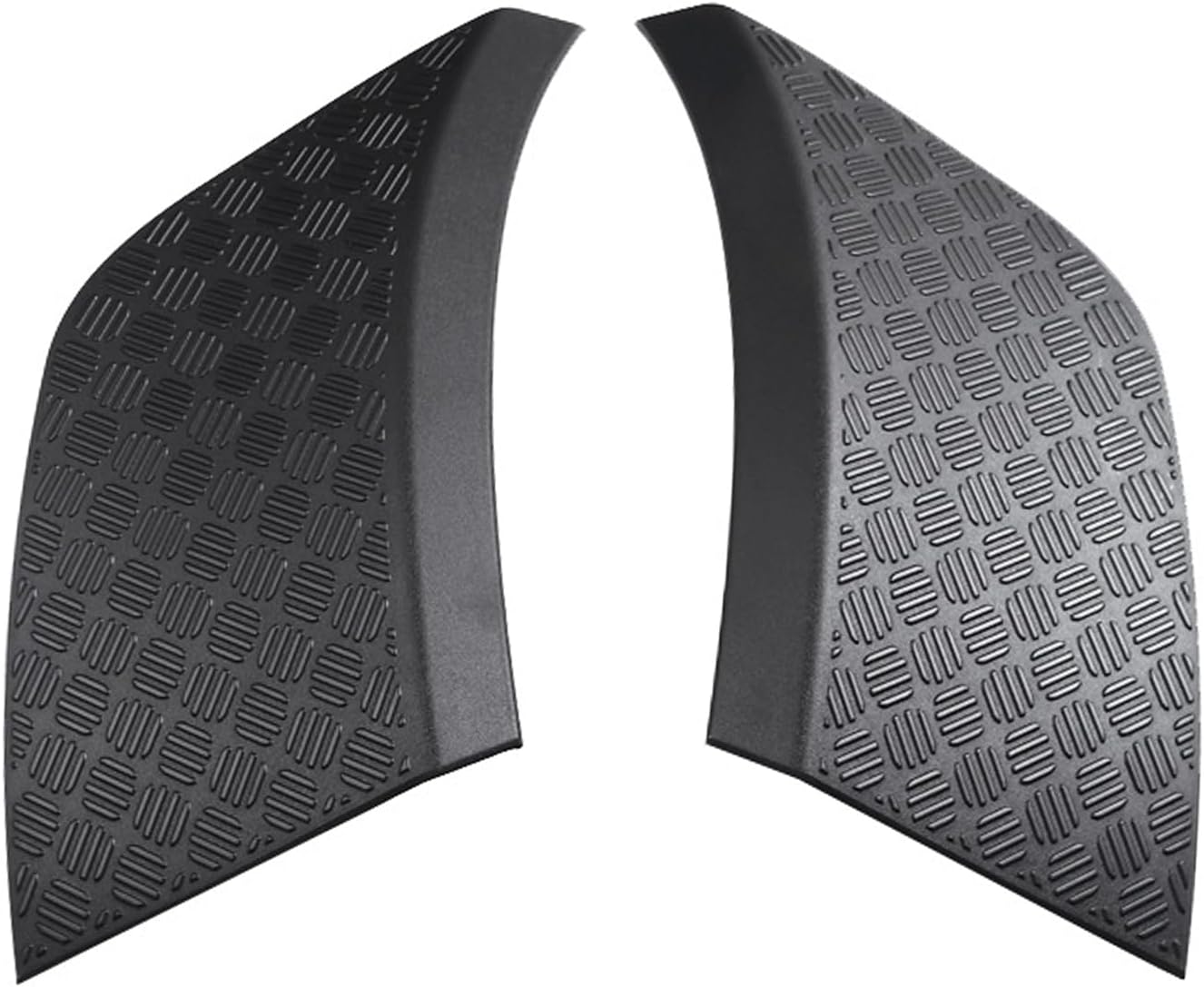 for Land Rover Defender 110 2020-2023 Front Bumper Anti-Scratch Plate Cover 2pcs Car Accessories(Not Suitable for Cars with Wheel Arches Installed)