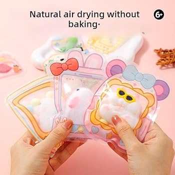 Amazon.co.jp: DIY スクイーズ おもちゃ キット、自分だけのスクイーズ