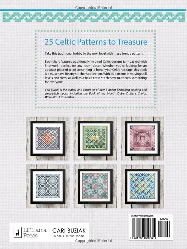 Celtic Cross-Stitch: 25 Designs to Treasure (Cross-Stitch Books by Cari Buziak / AonCelticArt) - Image 2