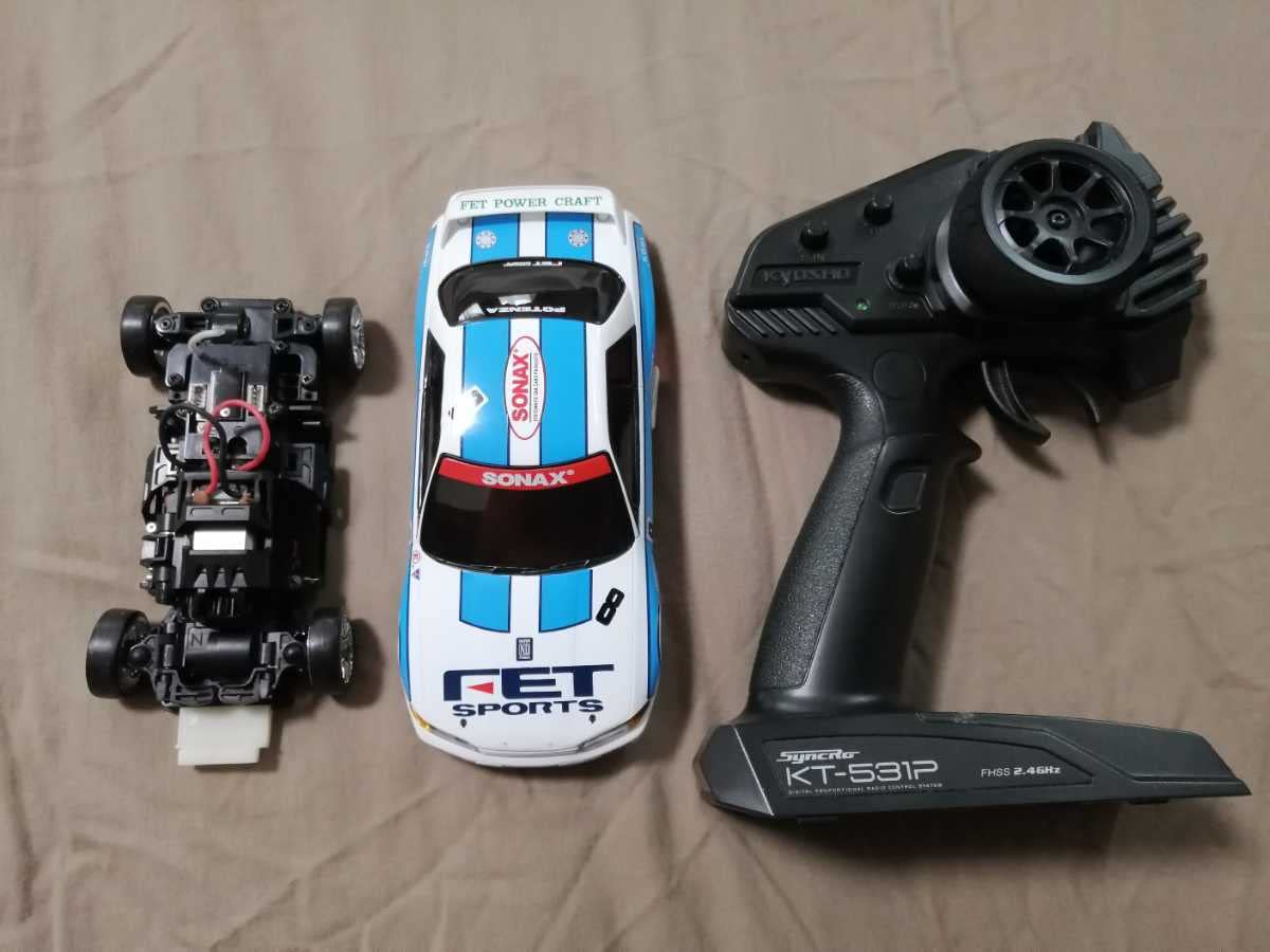 Amazon.co.jp: 京商 Mini-z ミニッツ MA-030 ブラシ仕様 AWD化 プロポ  