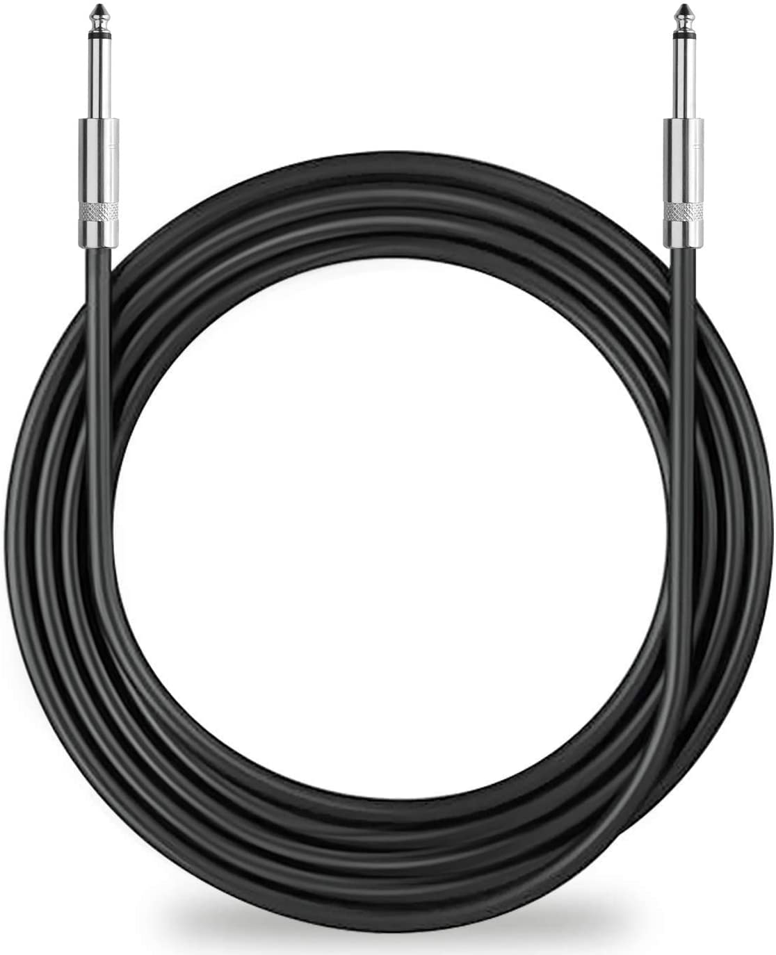 Pro 60 m 12 AWG 6,35 mm do 6,35 mm - Kabel głośnikowy o grubości 12 do wzmacniacza audio - Prosty