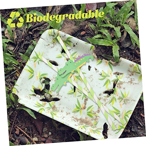 Pitillos de papel biodegradables GLEAVI 30 piezas miniatura 7