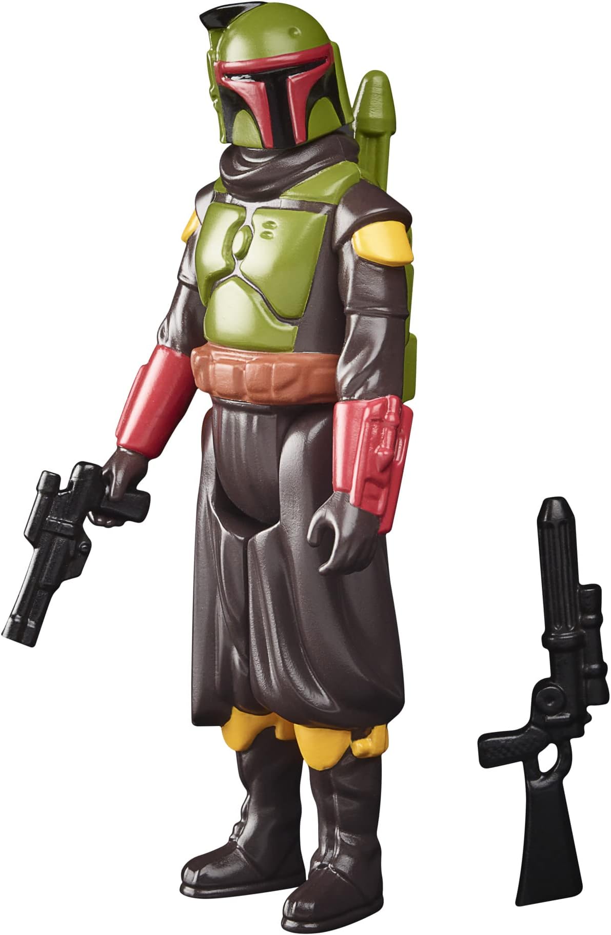 Star Wars Hasbro Retro Collection Boba Fett (Morak) Toy 9.5 cm Scale The Mandalorian Collectible Action Figure, Toys Kids 4 and Up, Multi, F4461