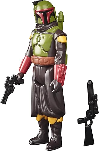 STAR WARS Retro Collection Boba Fett (Morak) Juguete de 3.75 pulgadas, figura de acción coleccionable The Mandalorian, juguetes para niños de 4 años