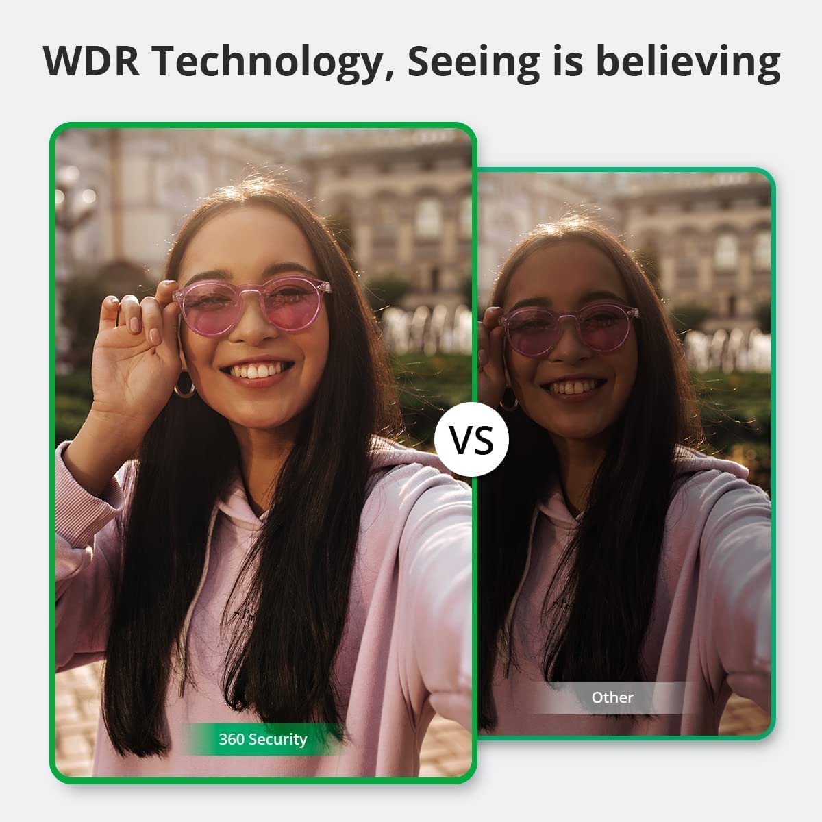 360 Videocitofono WiFi Senza Fili, 5MP Video Campanello con Suoneria, 2.4/5GHz WiFi, Rilevamento Umano, Rilevamento Pacchi, Audio Bidirezionale, IP66 Impermeabile, 8GB Archiviazione Locale Gratuita
