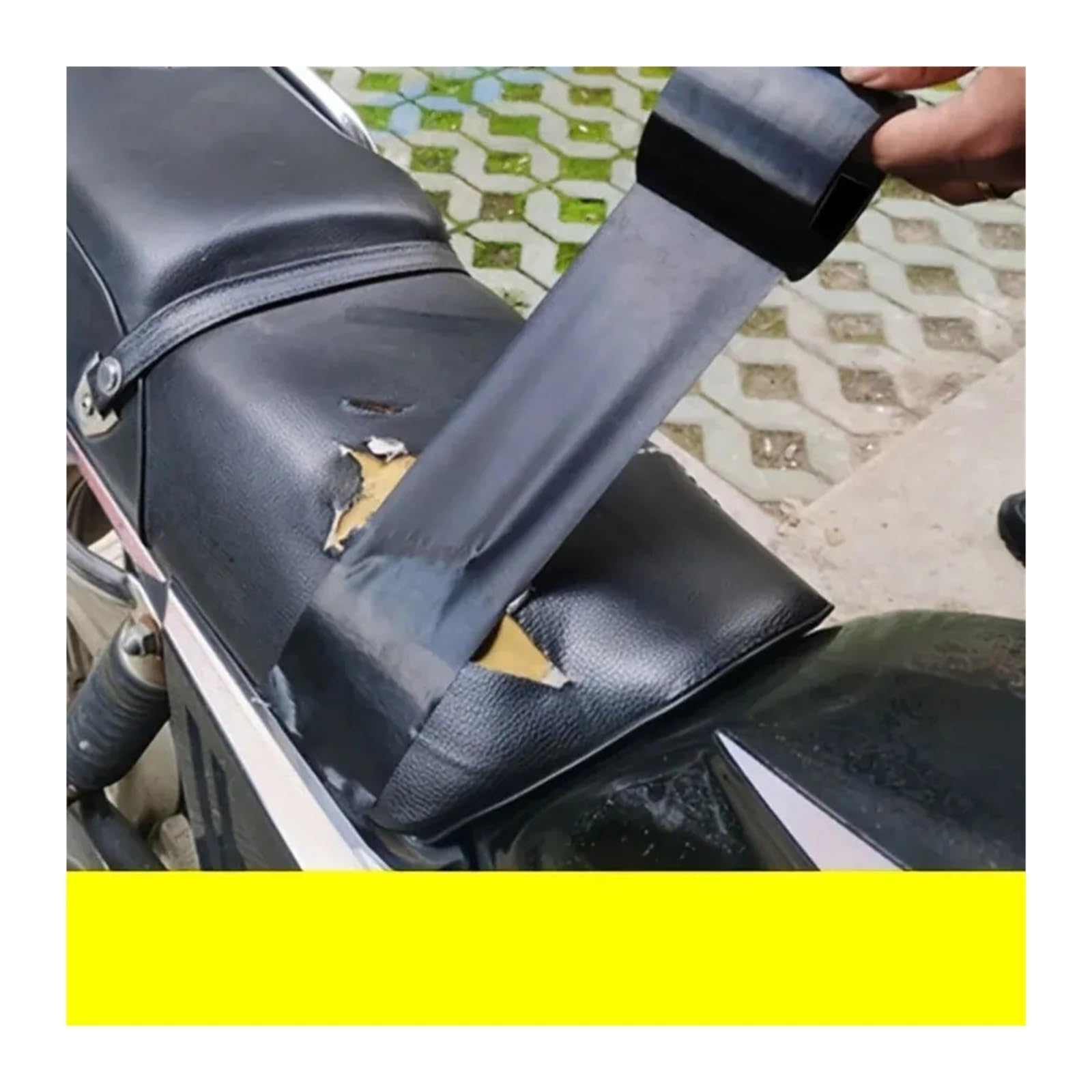 Nastro for Riparazione Tende in Tela Nera | Nero, diverse misure for tenda, telo, tendalino, cuscino for sedile/sedia/divano for bici elettrica(1pc-10cmx10m)