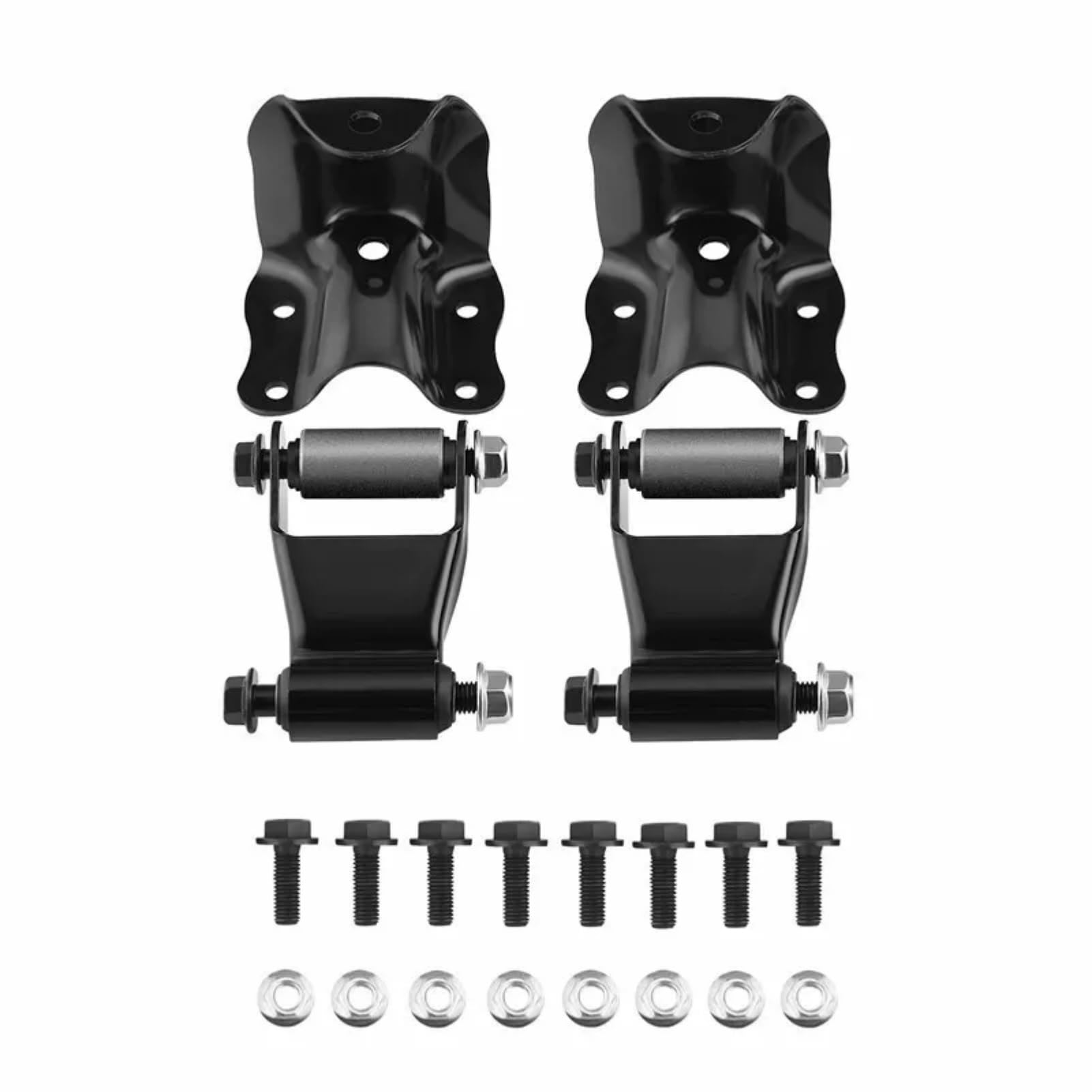 Spring Shackle Kit Rear Leaf Spring Shackle & Hanger Kit For Ford ...