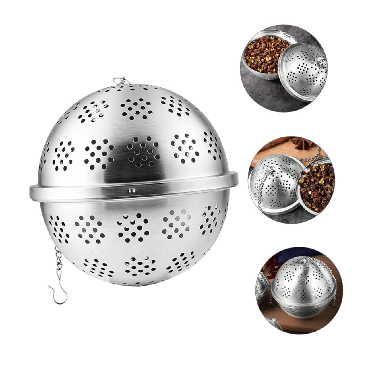 NAMOARLY Stainless Steel Tea Infuser Strainer Extra Fine Mesh Tea Filter Spices