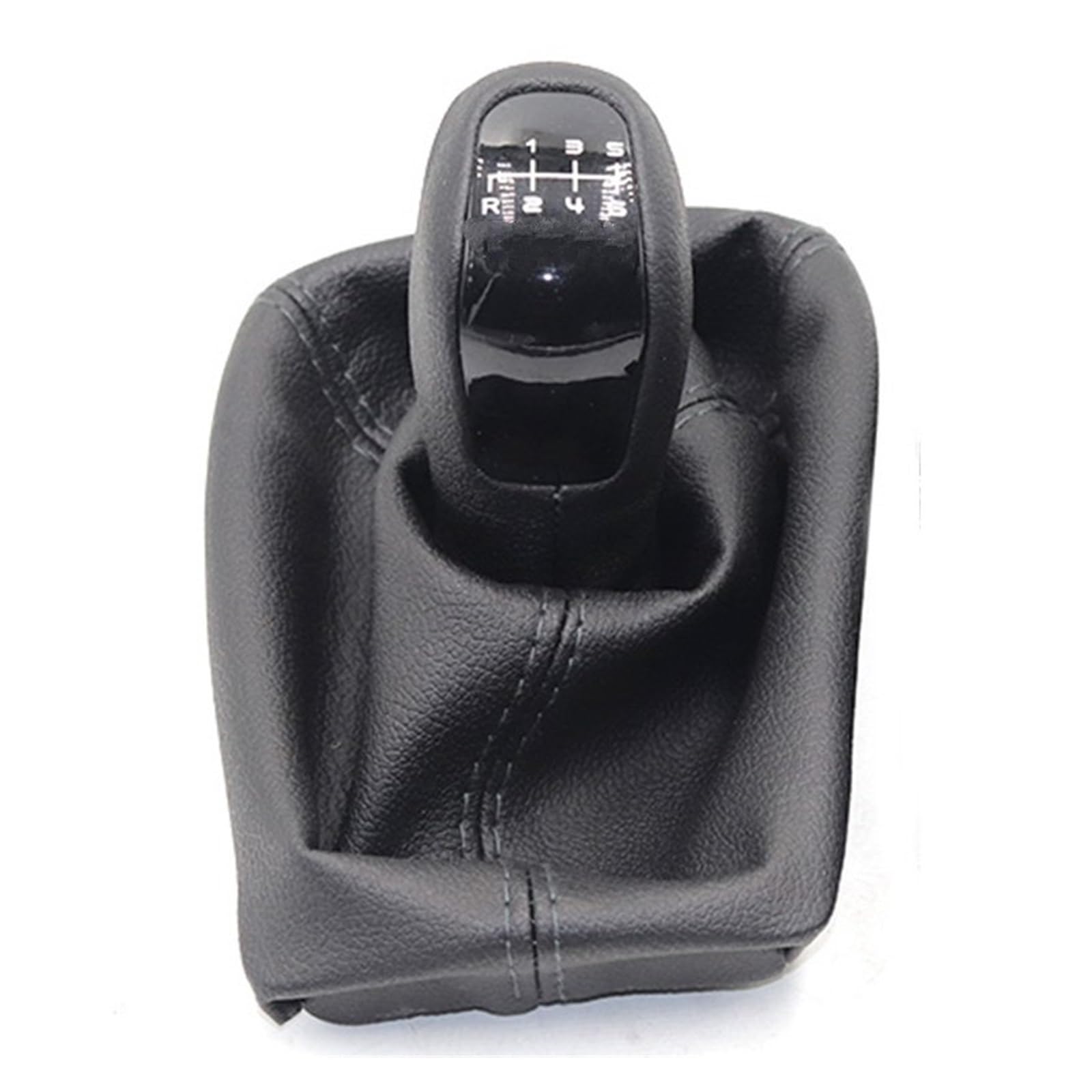 Caidis 6 Speed Classic Car Gear Shift Knob For Benz E Class W211 S211 2002 2003 2004 2005-2009 Car 6 Speed Gear Shift Level Knob With Pu Leather Boot Gear Lever Knob(6 Speed Classic)