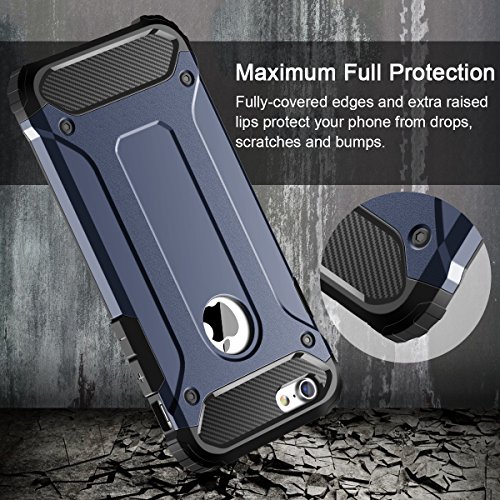 Cover iPhone 7, Custodia iPhone 7, Coolden Hybrid