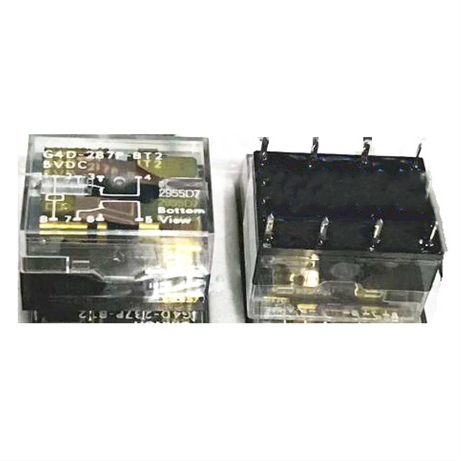 Relais G4D-287P-BT2 5VDC commutation stable 8PIN pour automatisme