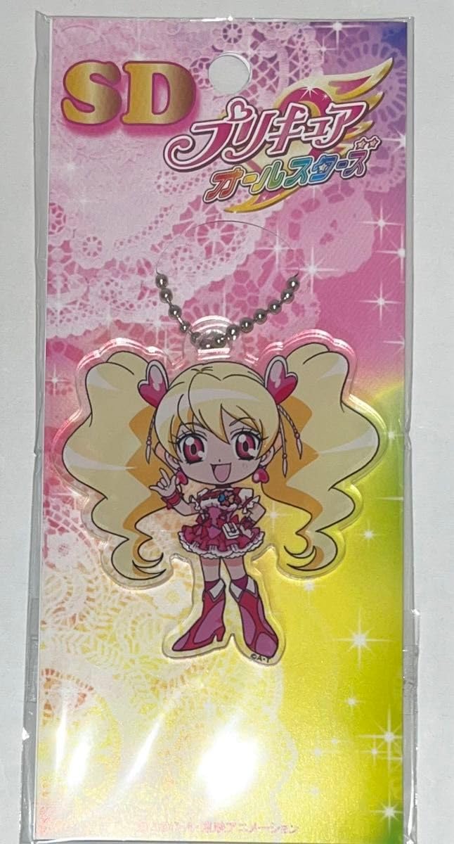Amazon.co.jp: オールスターズ SDアクリルキーホルダー キュアピーチ  