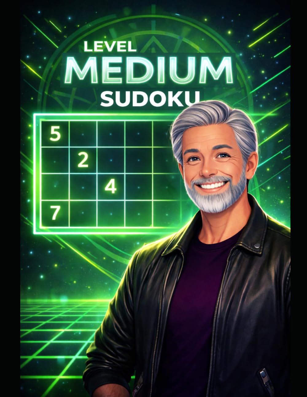 Sudoku Medium Level: 100 Large Print Puzzles with Solutions