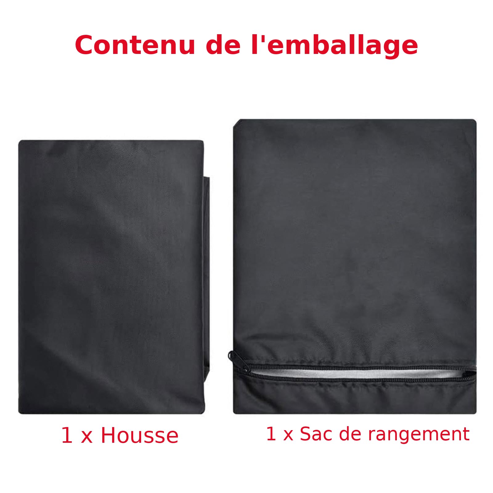 Housse de Banc d’Extérieur en Oxford 210D, Imperméable, Anti-UV, 134 x 66 x 89 cm