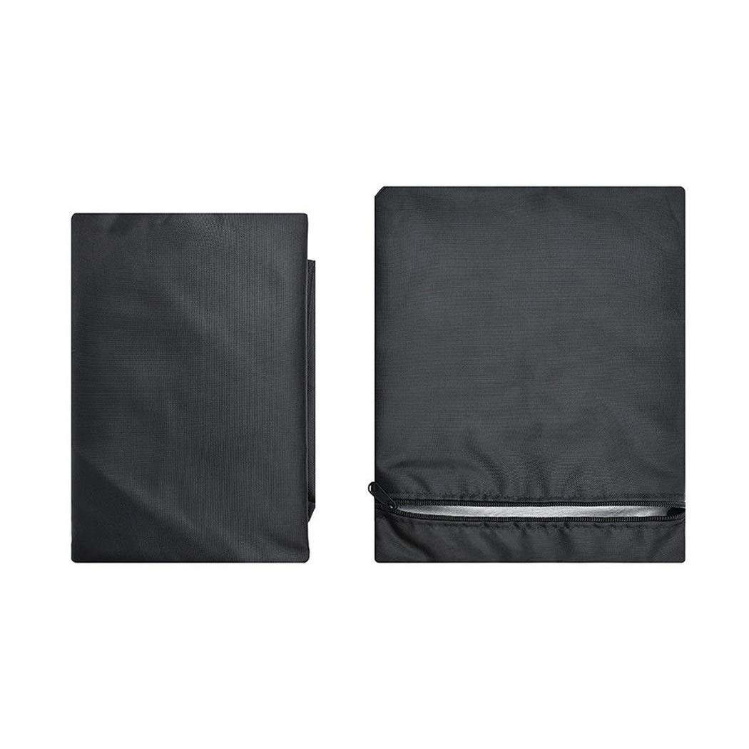 Funda protectora para tumbona de jardín, funda protectora para tumbona de jardín, 210D Oxford, gris, 208 x 76 x 41/79 cm