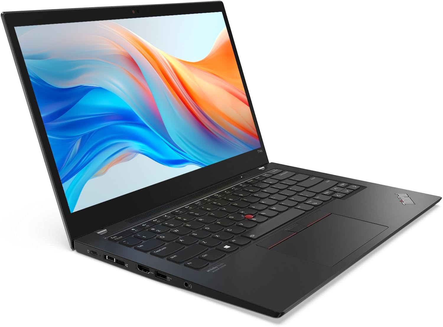 Lenovo Thinkpad T14s Gen 2 Business Laptop, 14" FHD (1920 x 1080), Intel Core i7-1165G7, 16 GB RAM, SSD da 512 GB, tastiera US QWERTY Windows 11 Pro (ricondizionato)