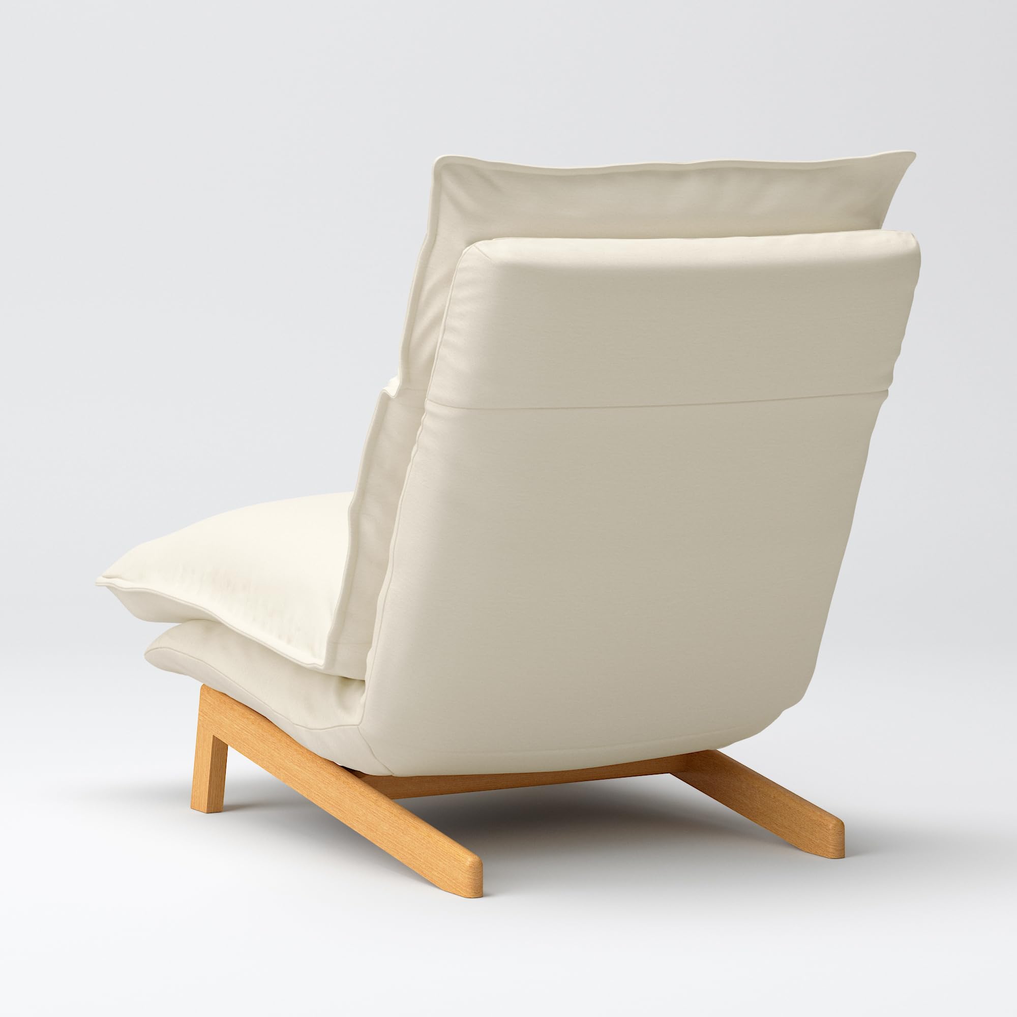 Amazon｜無印良品 ハイバックリクライニングソファ用カバー 洗いざらし