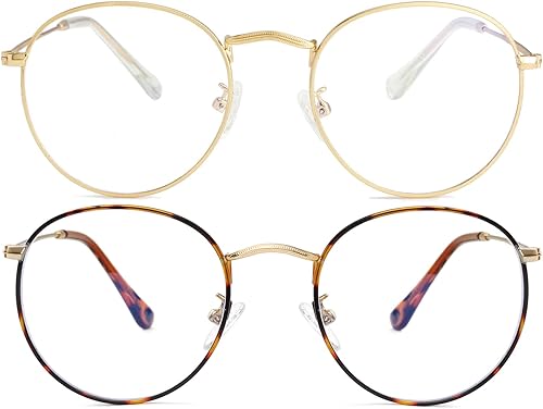 Miniatura 1 de Gafas transparentes con filtro contra la luz azul para hombres y mujeres, estilo retro